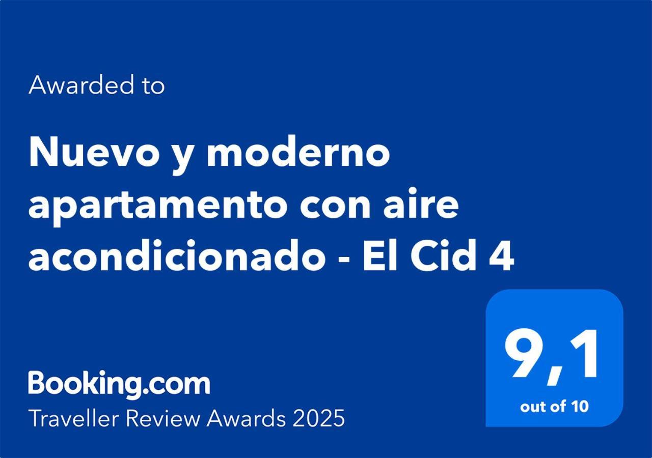 בוריאנה Nuevo Y Moderno Apartamento Con Aire Acondicionado - El Cid 4 מראה חיצוני תמונה